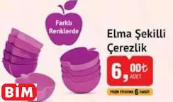 ELMA ŞEKİLLİ ÇEREZLİK